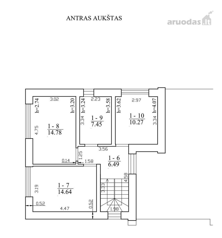 Parduodamas jaukus 4 kambarių kotedžas - nuotraukos Nr. 59
