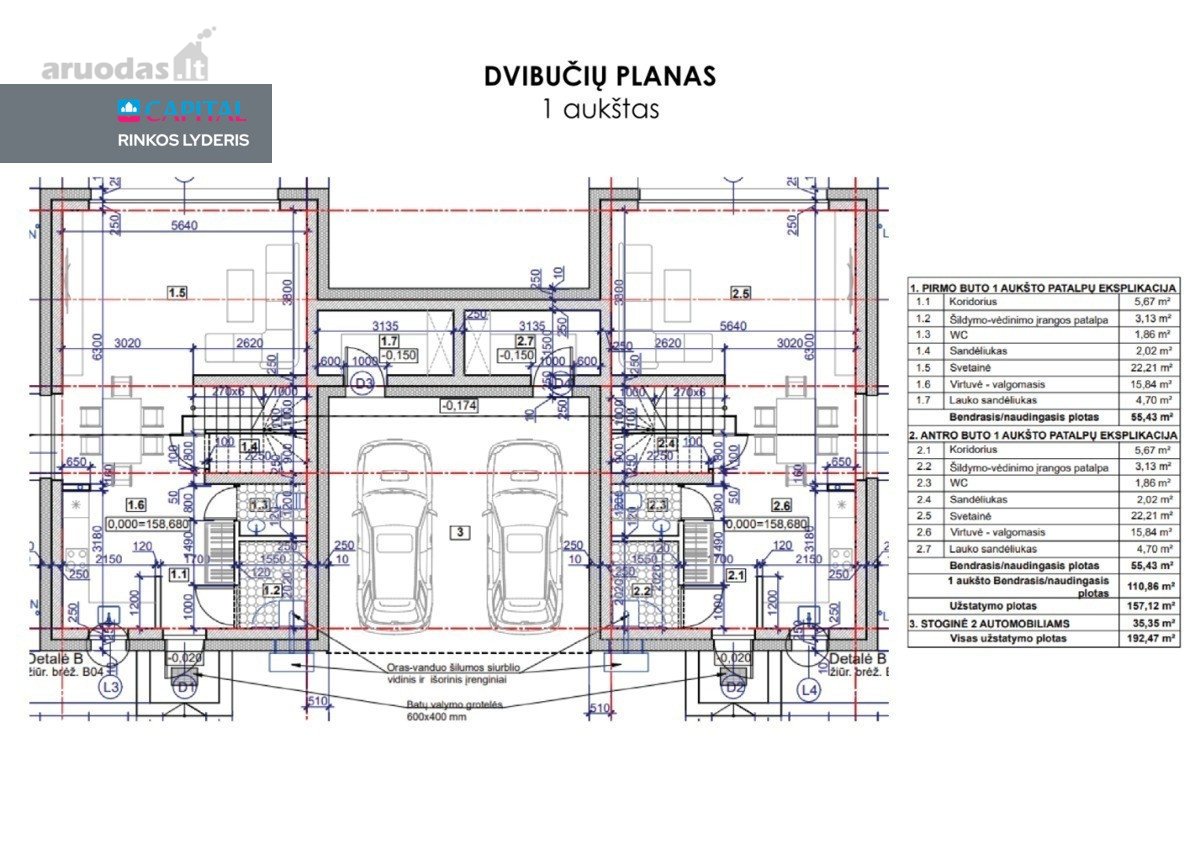 Parduodami Itin Kokybiškos Statybos Dviejų - nuotraukos Nr. 20