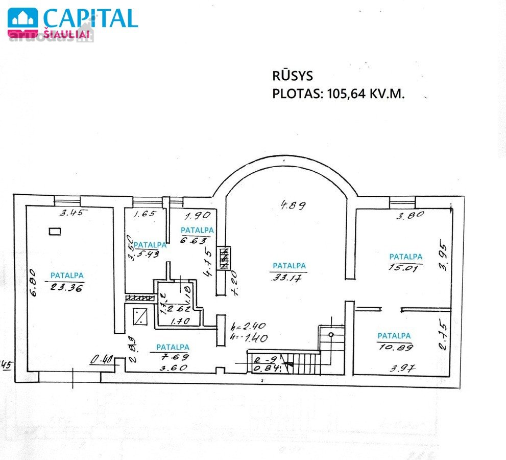 Erdvus 311 Kv. M Namas Vijolių Rajone – 8,4 - nuotraukos Nr. 11