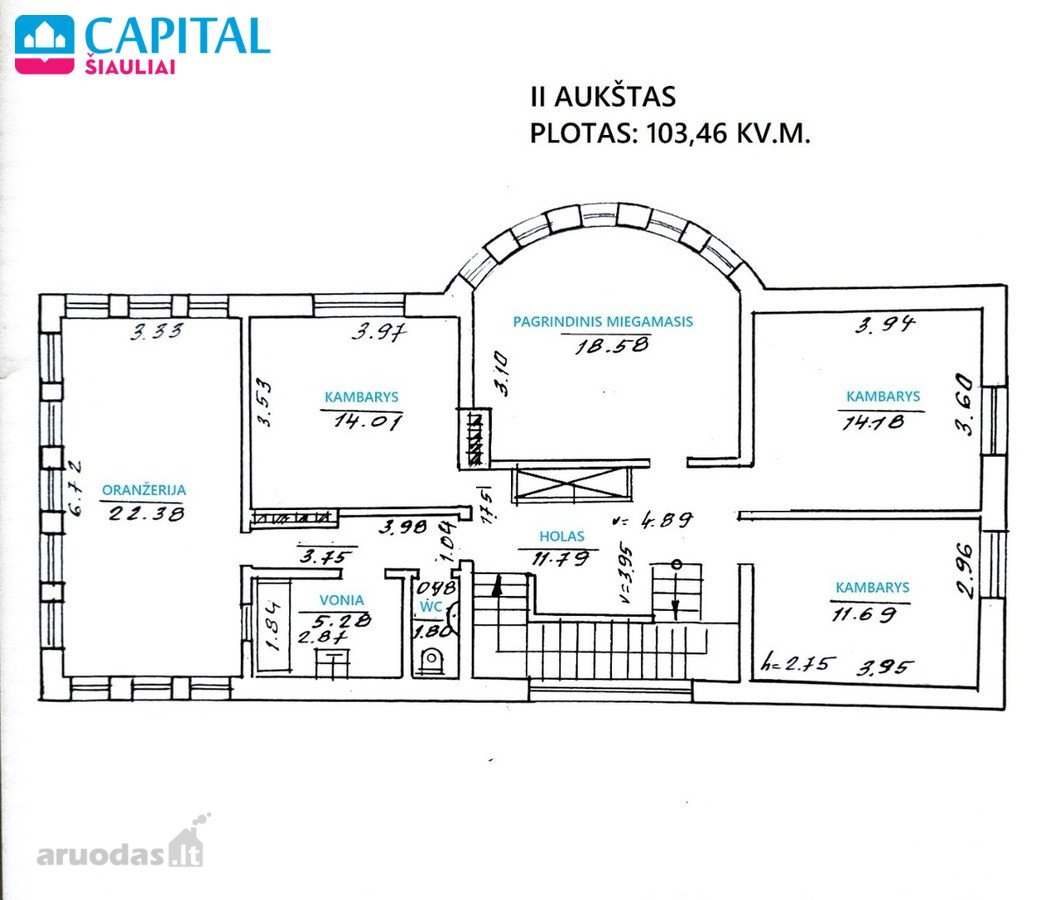 Erdvus 311 Kv. M Namas Vijolių Rajone – 8,4 - nuotraukos Nr. 19
