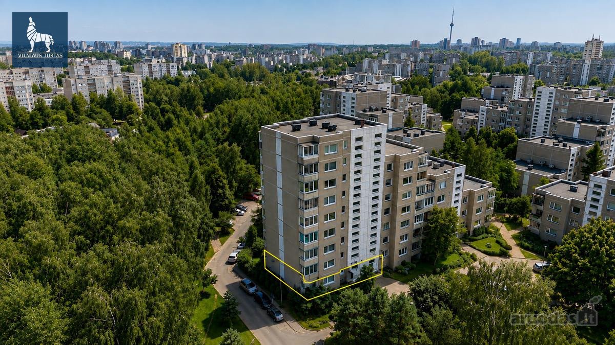 Nuomojamas erdvus, šviesus ir funkcionaliai - nuotraukos Nr. 26