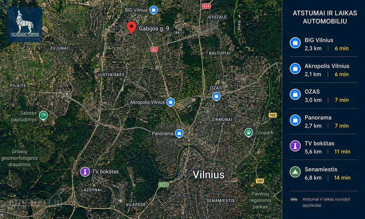 Nuomojamas erdvus, šviesus ir funkcionaliai - nuotraukos Nr. 27
