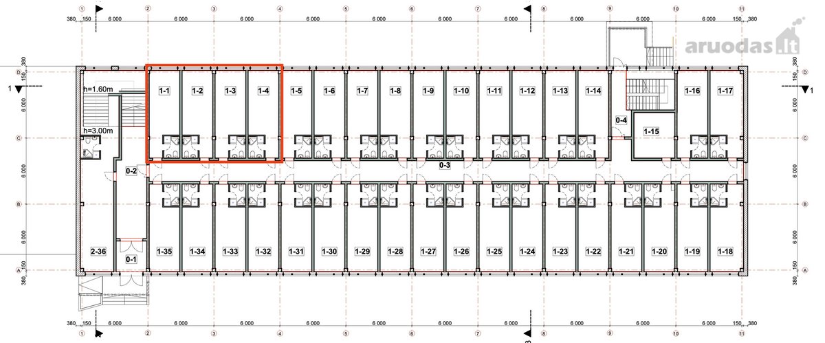 Parduodamos 100 m² patalpos 1 aukšte, - nuotraukos Nr. 8