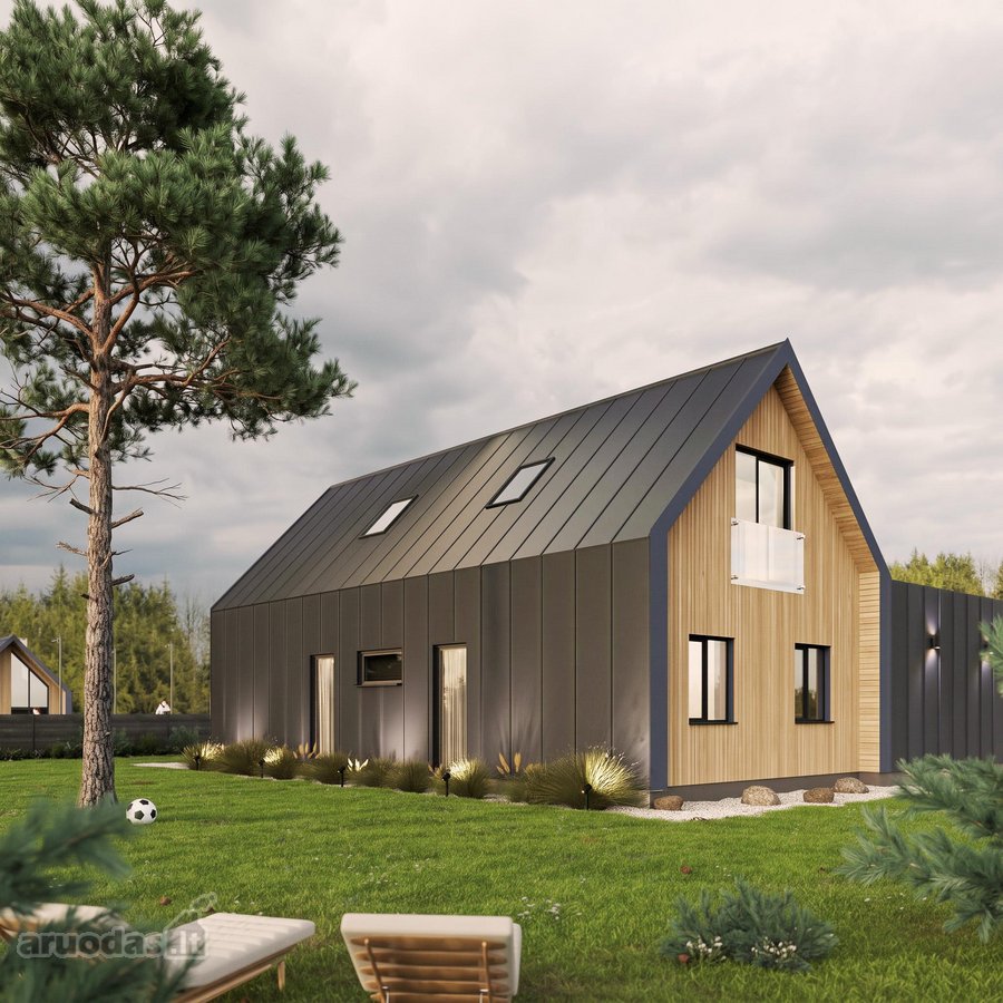 Parduodamas 123 m² namas naujai - nuotraukos Nr. 2