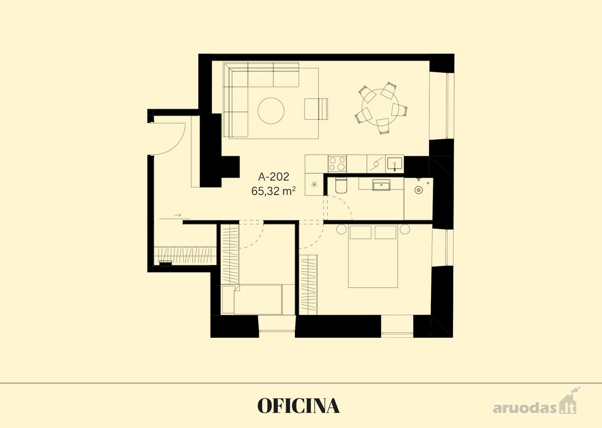 Apartamentai Oficina projekto istoriniame - nuotraukos Nr. 7