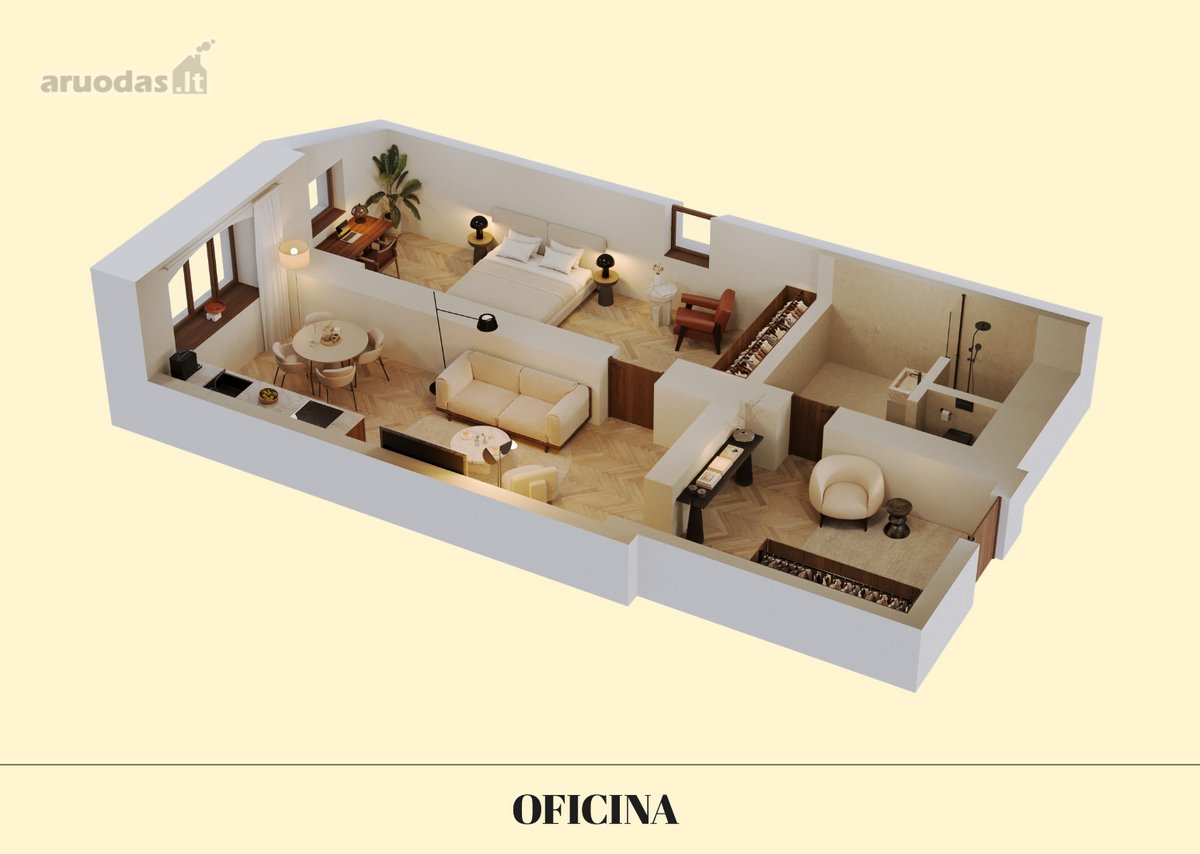 Apartamentai Oficina projekto istoriniame - nuotraukos Nr. 8