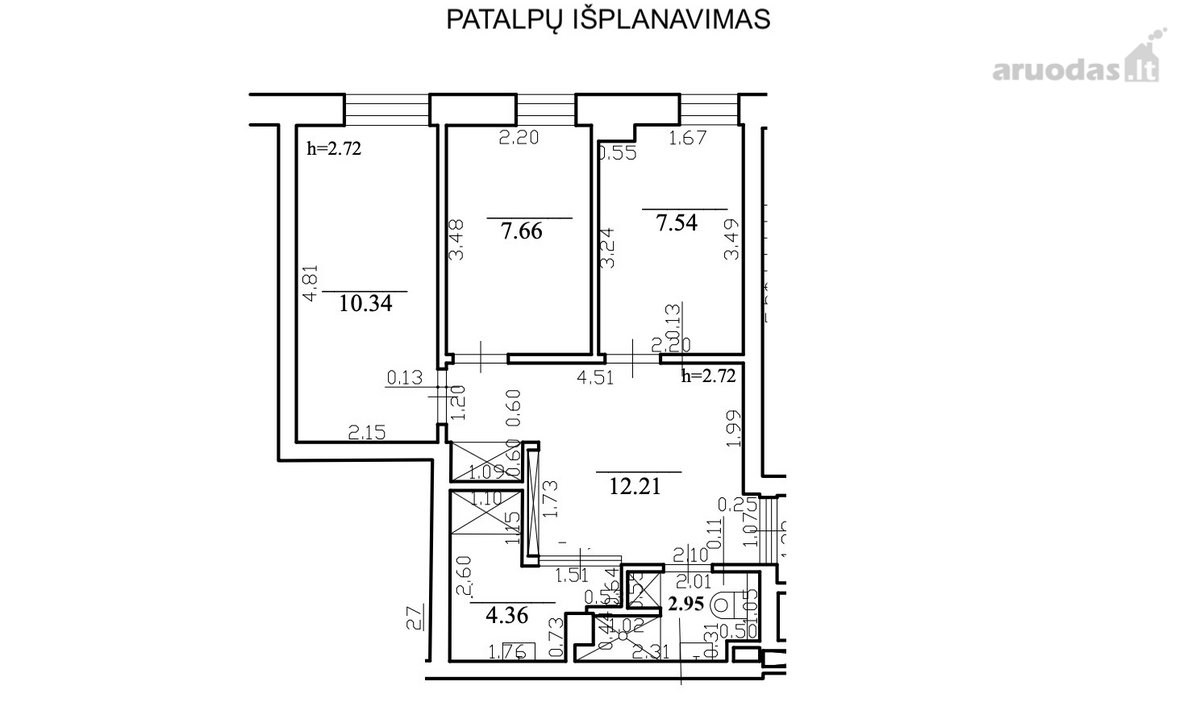 Parduodamos stilingai ir kokybiškai įrengtos - nuotraukos Nr. 13