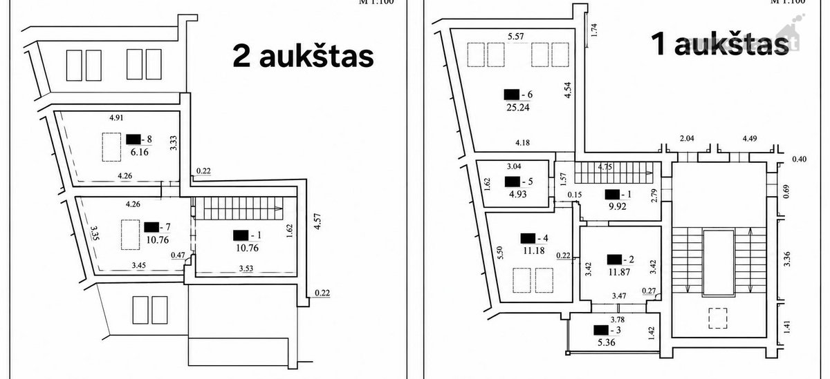 Erdvus 4 Kambarių Butas Per Du Aukštus – - nuotraukos Nr. 16