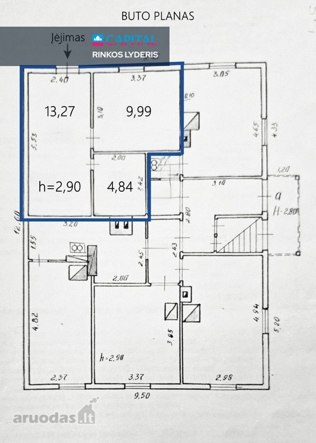 Vilniaus Centre, Šnipiškėse Parduodamas - nuotraukos Nr. 24