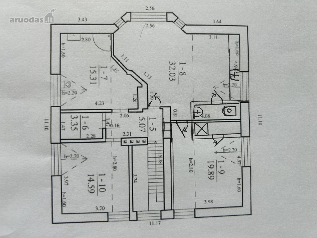 Plane patalpos: yra dar 3 butai,skirtingu - nuotraukos Nr. 9
