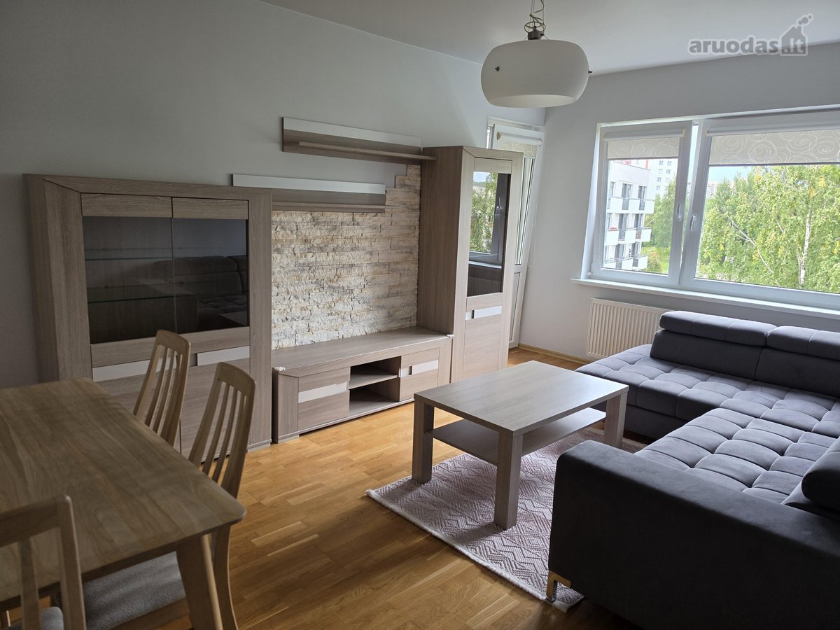 Nuomuojamas šviesus, erdvus 68m2 3 kambarių - nuotraukos Nr. 5