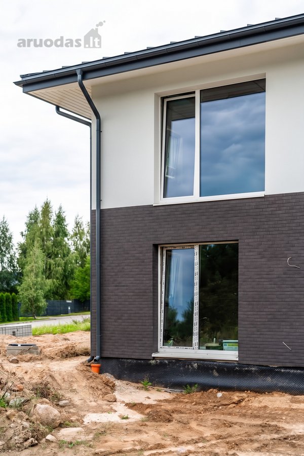 Naujai statomas A+ klasės namas Bajoruose: - nuotraukos Nr. 6