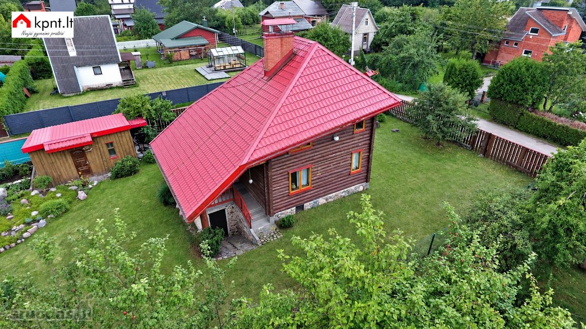 Parduodamas Jaukus Rąstinis Namas Arlaviškių - nuotraukos Nr. 2