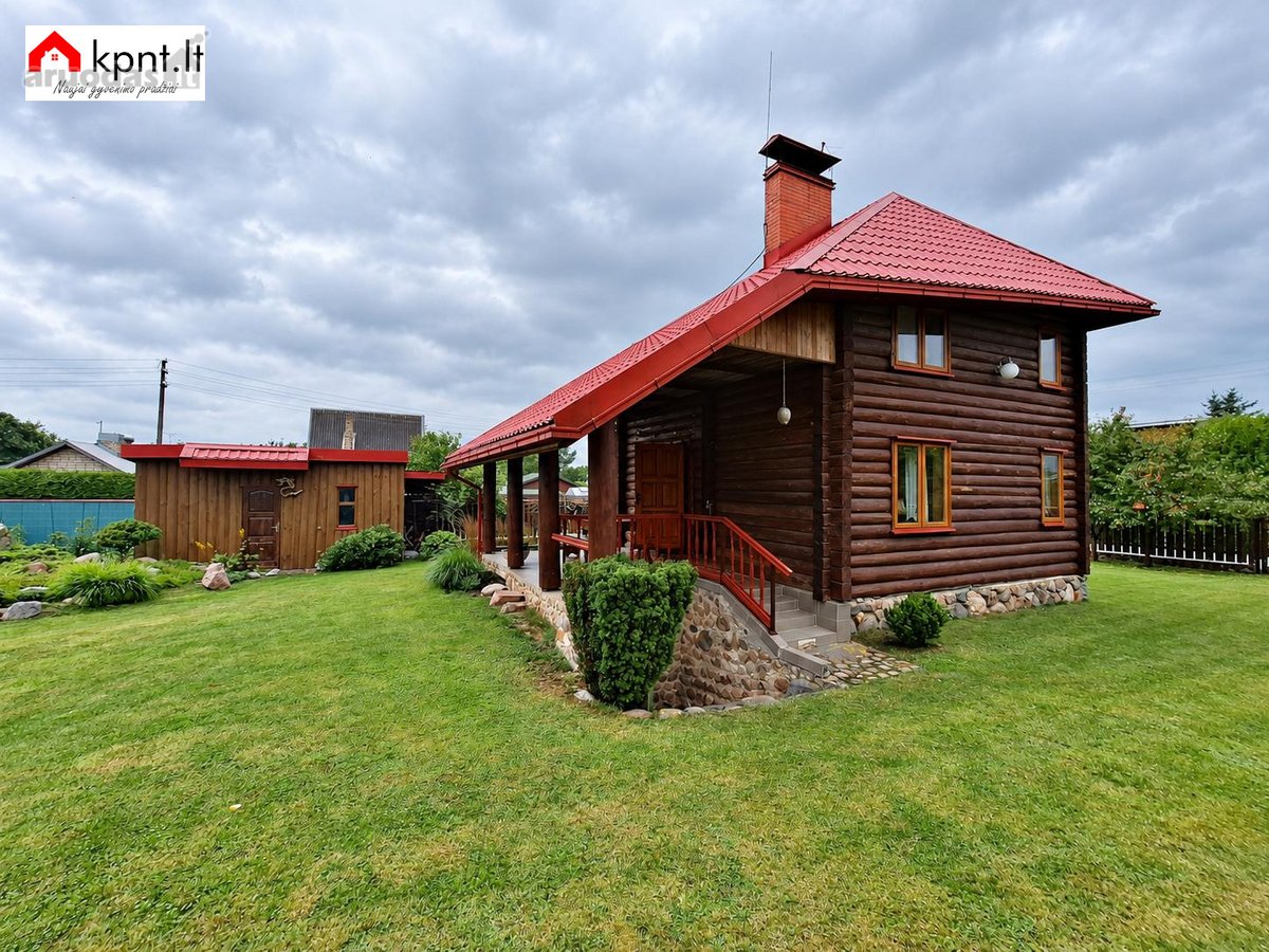 Parduodamas Jaukus Rąstinis Namas Arlaviškių - nuotraukos Nr. 29