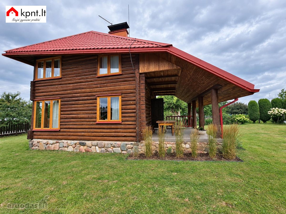 Parduodamas Jaukus Rąstinis Namas Arlaviškių - nuotraukos Nr. 33