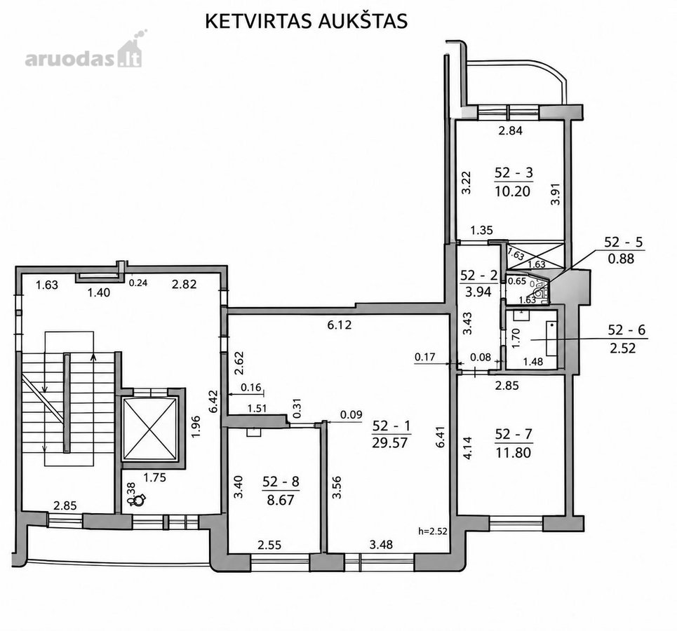 Parduodamas Erdvus Ir Šviesus 3 Kambarių - nuotraukos Nr. 26