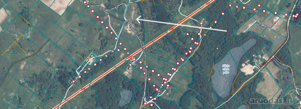 Parduodamas 1.697 Ha Žemės Ūkio Paskirties - nuotraukos Nr. 4