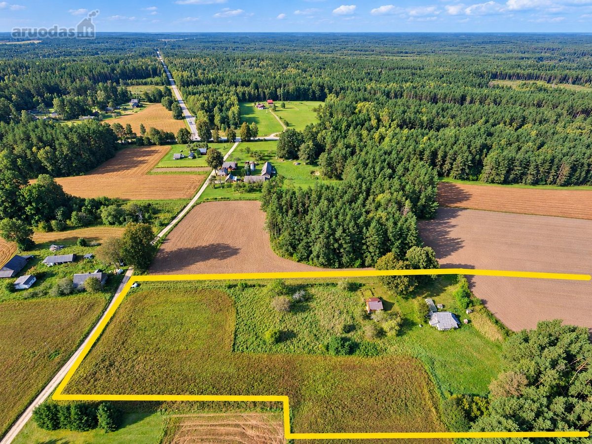 Parduodama jauki sodyba su 4,94 ha žemės - nuotraukos Nr. 3