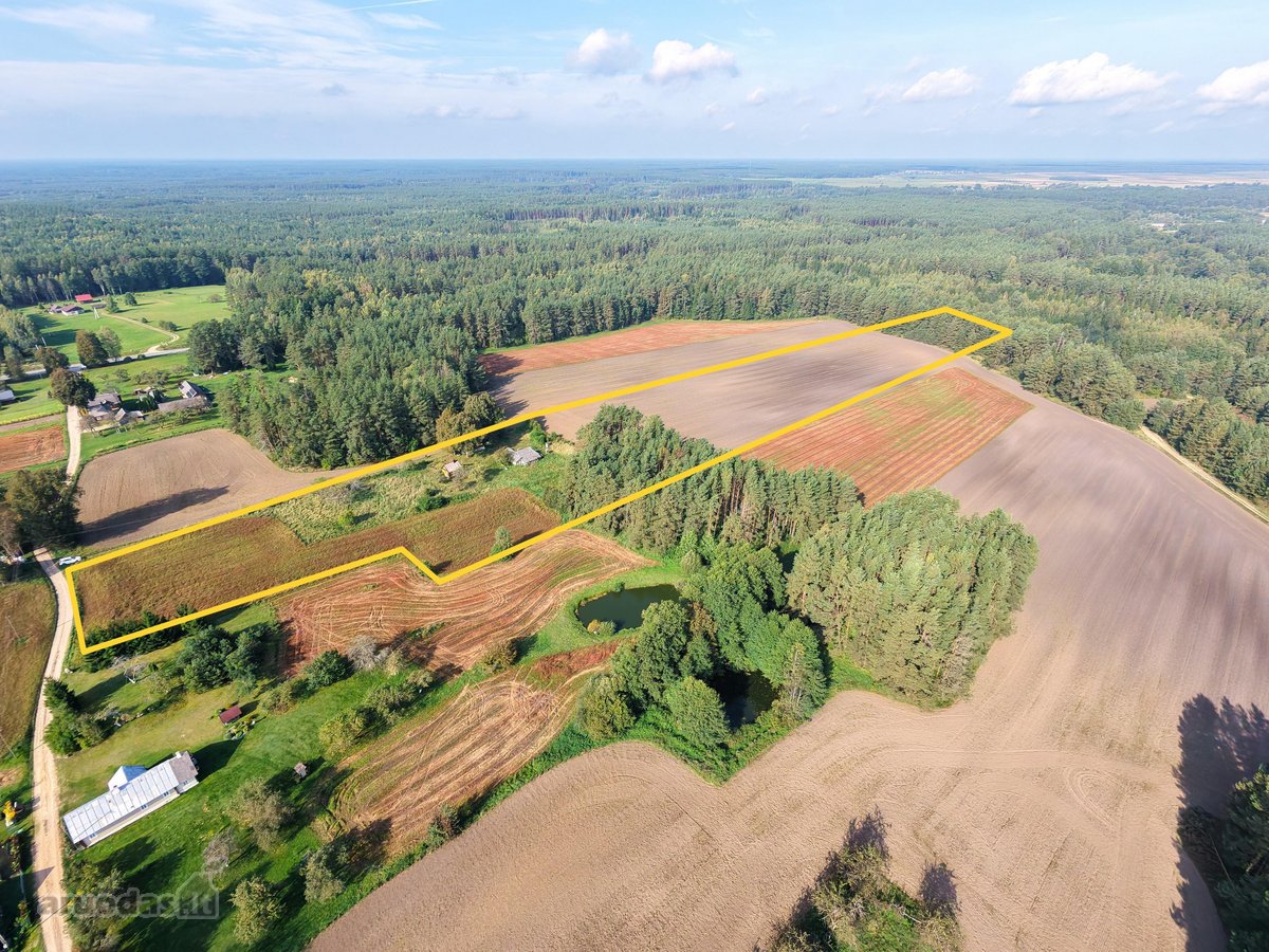 Parduodama jauki sodyba su 4,94 ha žemės - nuotraukos Nr. 4