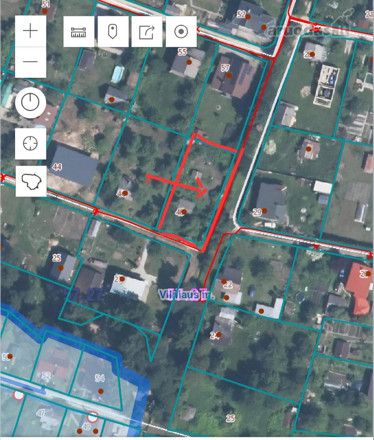 Parduodamas 6,74 aro sklypas su sodo nameliu - nuotraukos Nr. 3