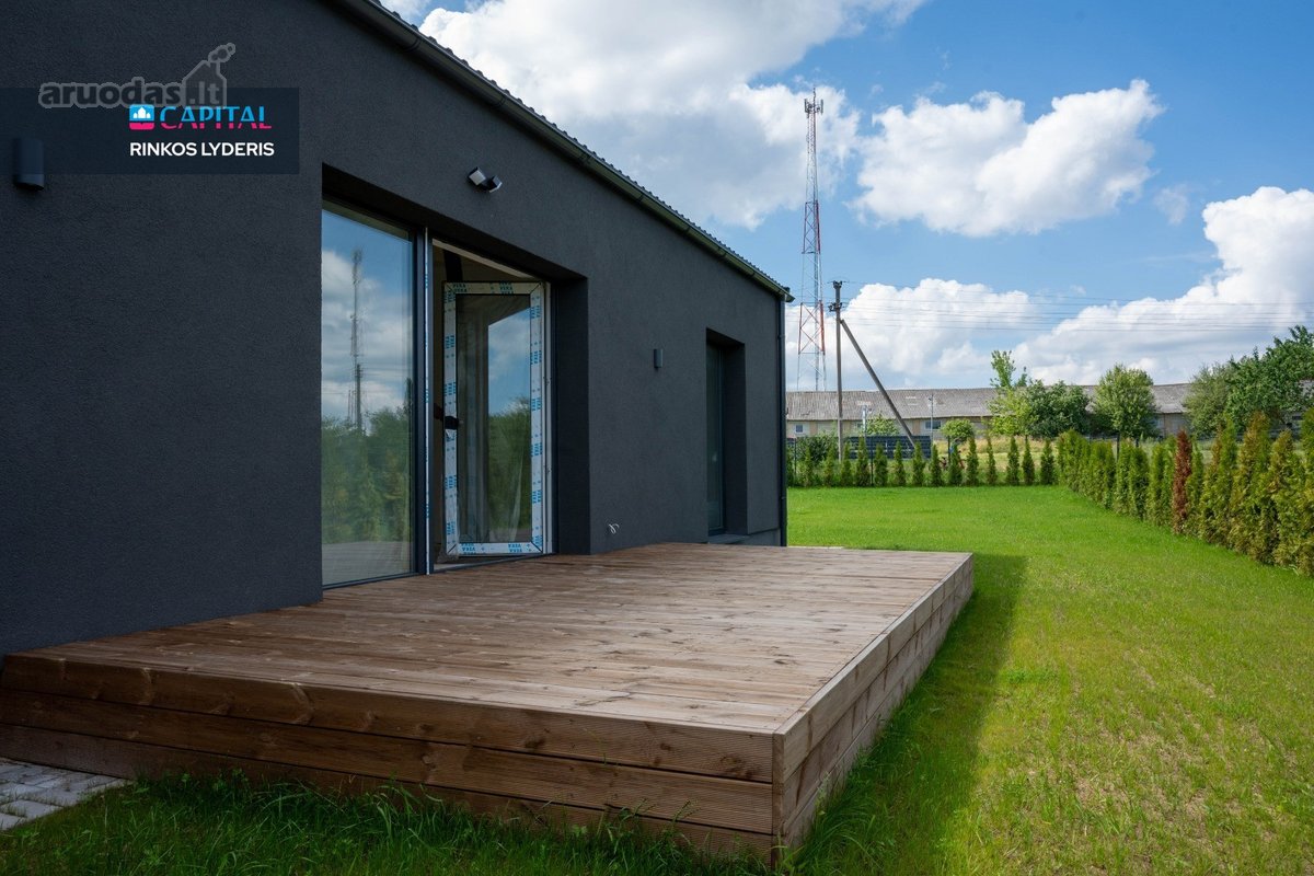 Naujos Statybos 4 Kambarių Namas Su 7,96 A - nuotraukos Nr. 12