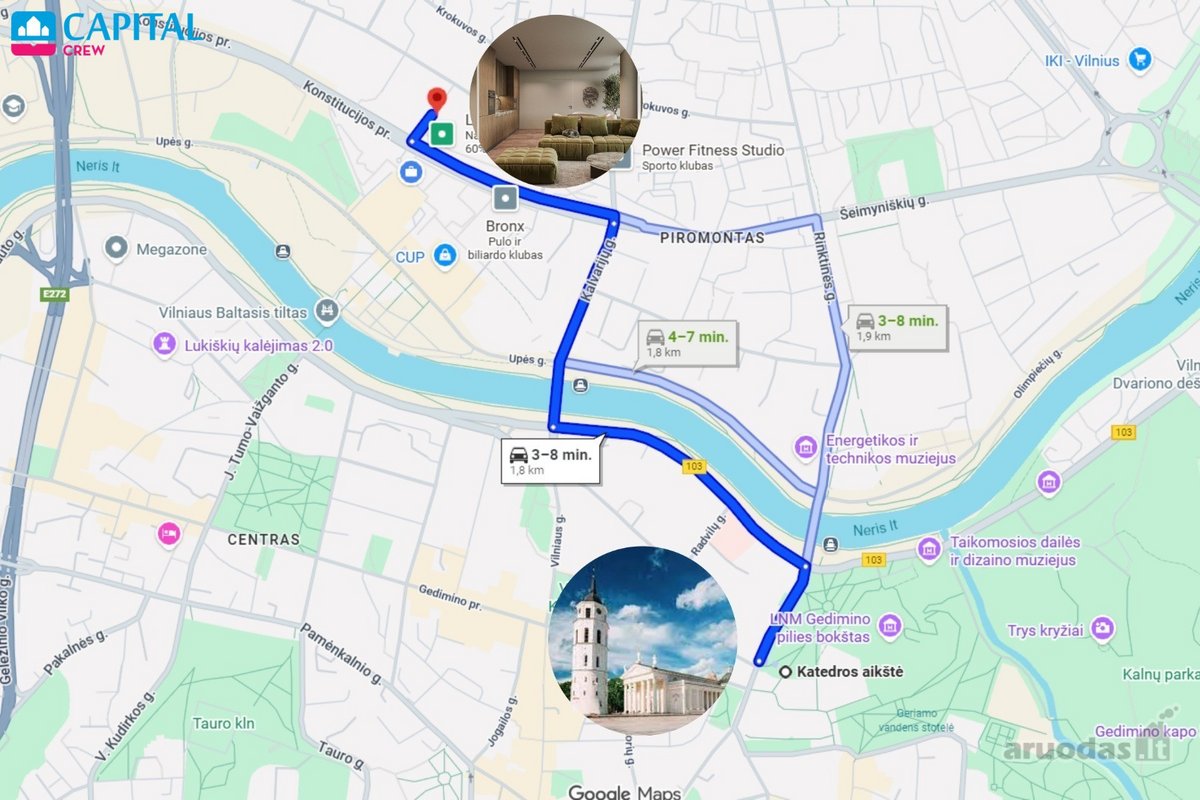 Erdvus Butas Prestižinėje Vietoje Pačiame - nuotraukos Nr. 20