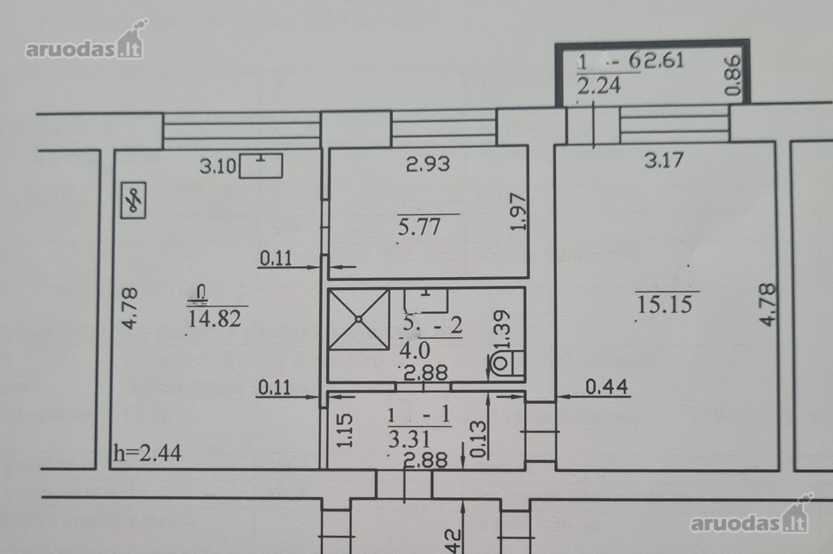 Modernaus Buto Nuoma Klaipėdos Centre  - nuotraukos Nr. 21