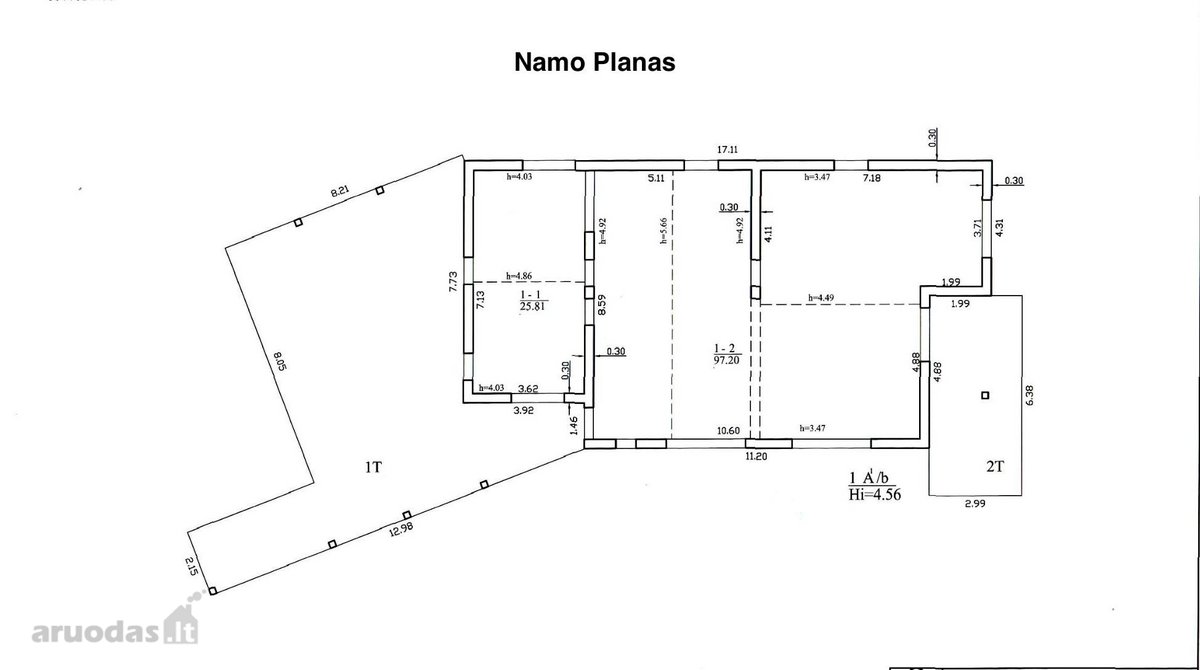 Parduodamas nebaigtos statybos namas Skuodo - nuotraukos Nr. 14