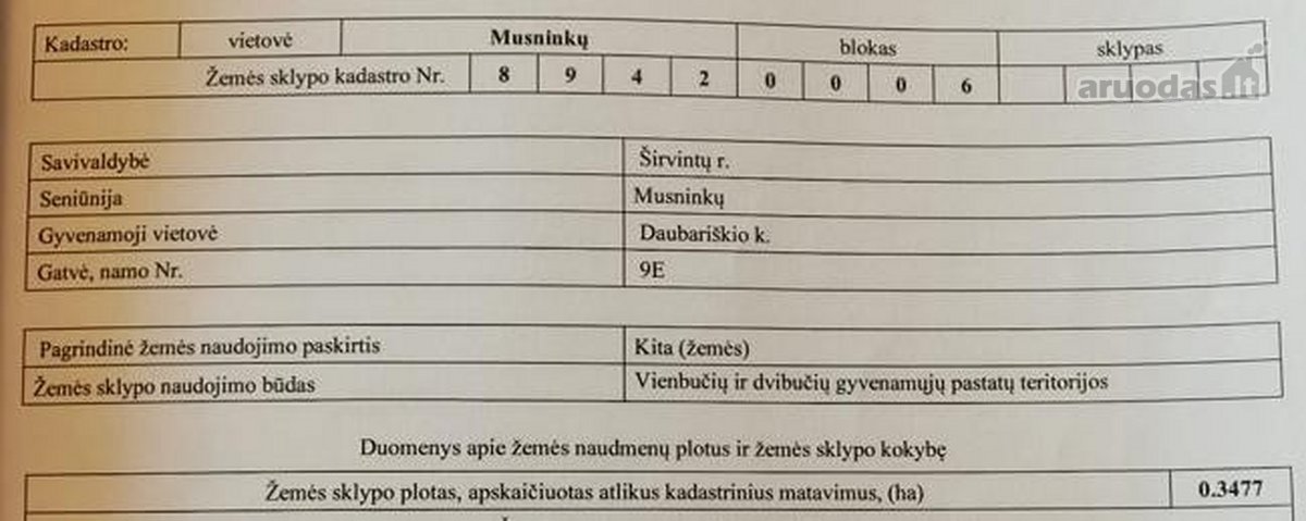 Parduodami du sklypai Daubariškio k., - nuotraukos Nr. 3