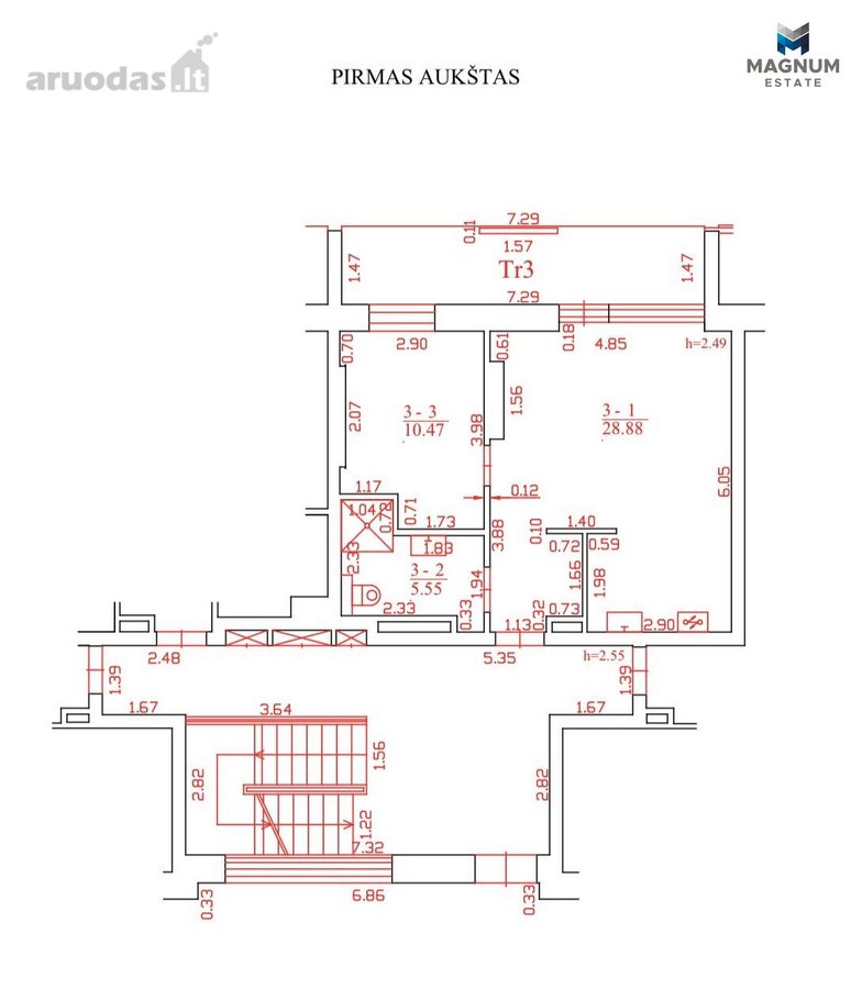 Parduodamas Moderniai Įrengtas 2 Kambarių - nuotraukos Nr. 33