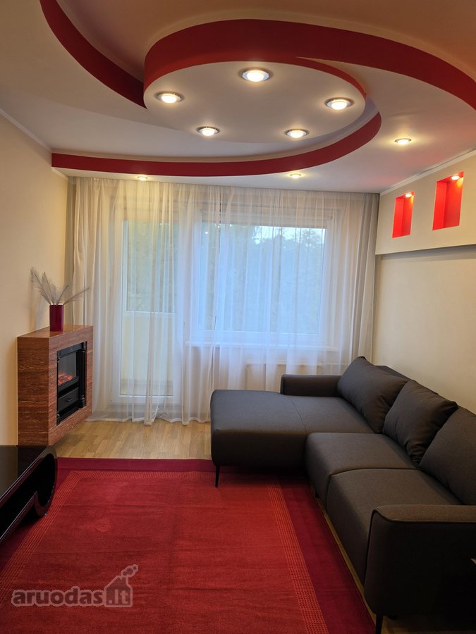 Išnuomojamas įrengtas 3 kambarių (64m2) butas - nuotraukos Nr. 2