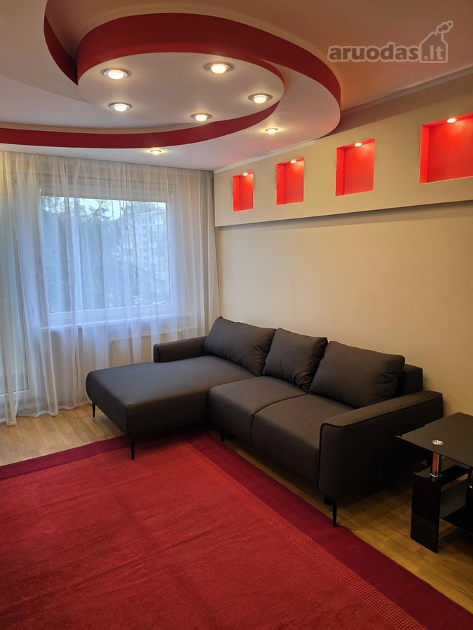 Išnuomojamas įrengtas 3 kambarių (64m2) butas - nuotraukos Nr. 3