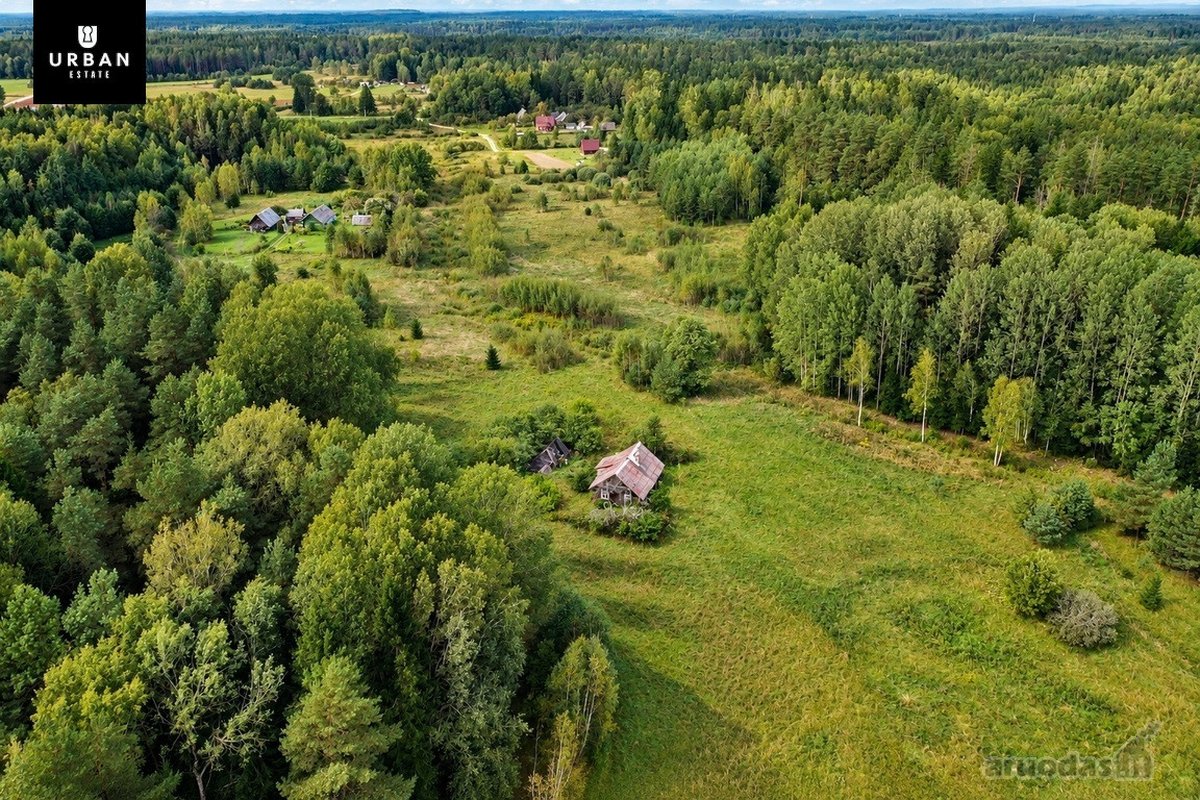 Parduodamas Erdvus Žemės Sklypas Su Mišku Ir - nuotraukos Nr. 2