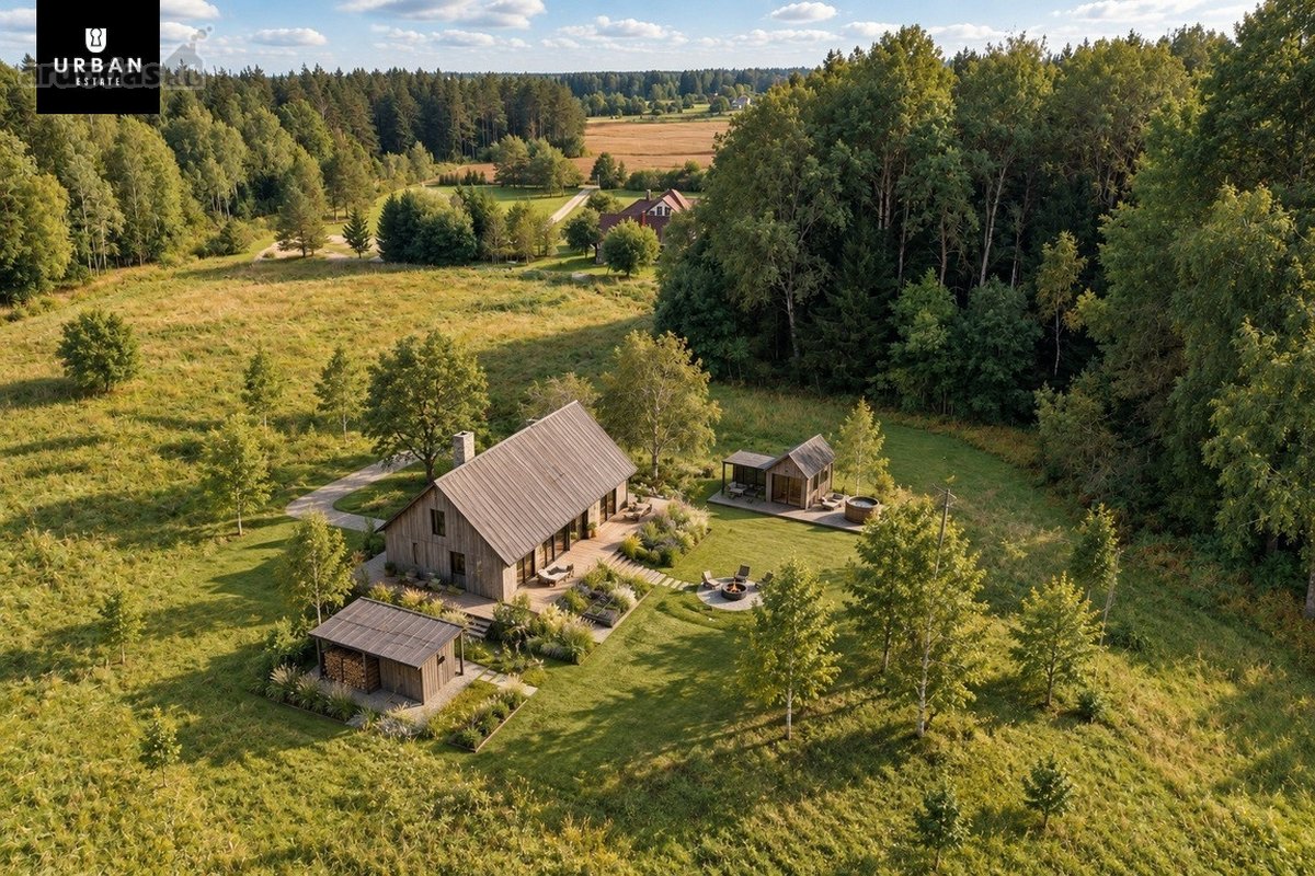 Parduodamas Erdvus Žemės Sklypas Su Mišku Ir - nuotraukos Nr. 9