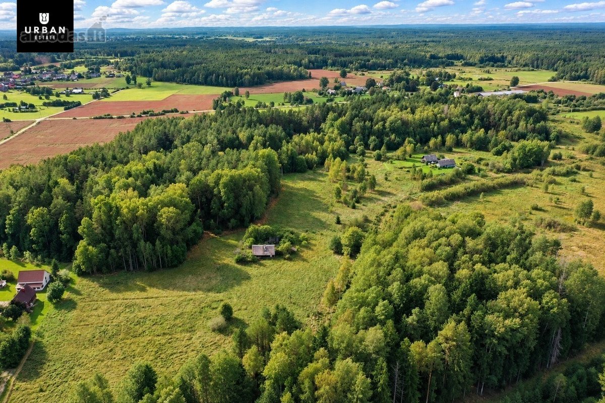 Parduodamas Erdvus Žemės Sklypas Su Mišku Ir - nuotraukos Nr. 15