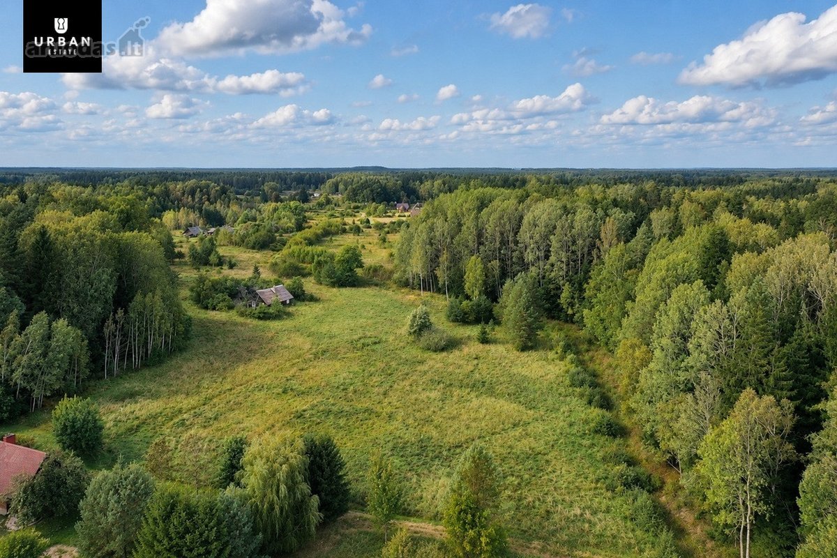 Parduodamas Erdvus Žemės Sklypas Su Mišku Ir - nuotraukos Nr. 16