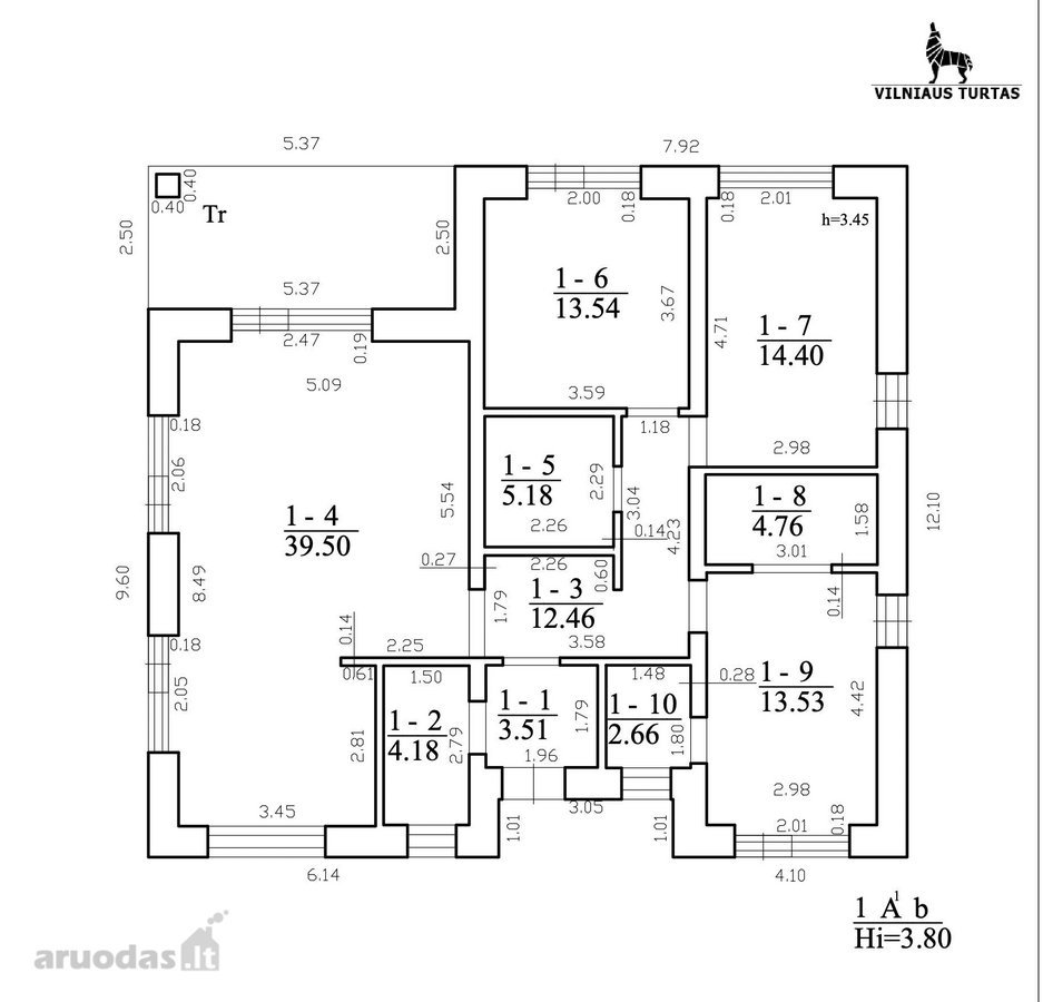 Parduodamas 4 Kamb. Vieno Aukšto Namas Su - nuotraukos Nr. 15