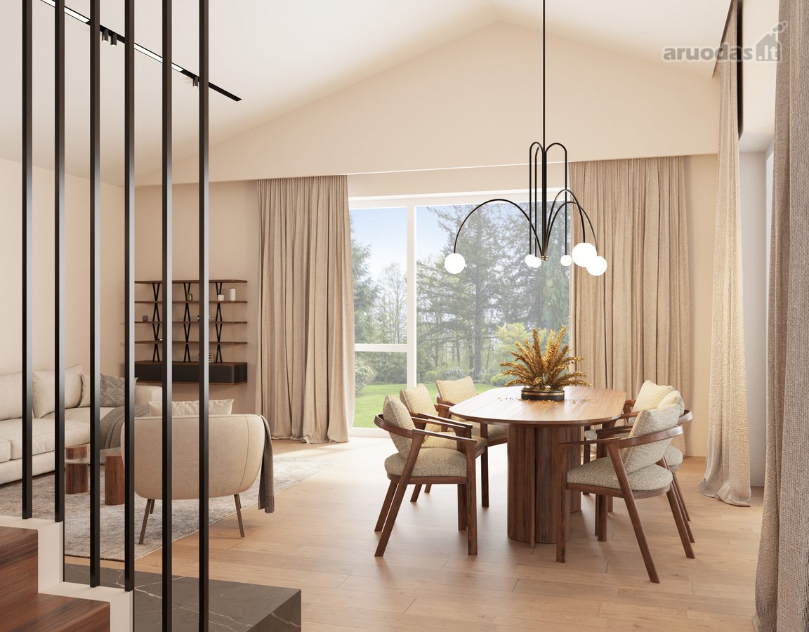 Erdvus 175 M² Vienbutis Namas Su Garažu Ir 10 - nuotraukos Nr. 12