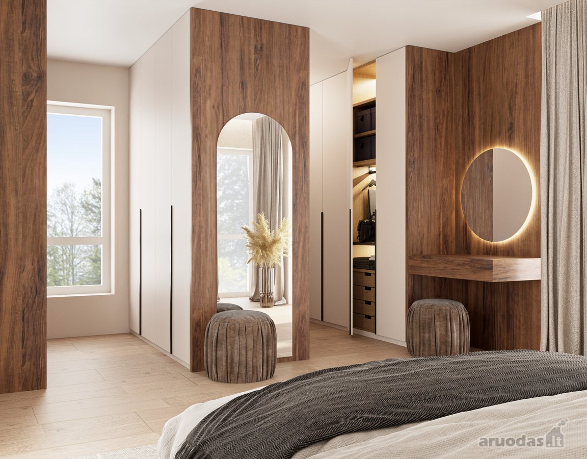 Erdvus 175 M² Vienbutis Namas Su Garažu Ir 10 - nuotraukos Nr. 16