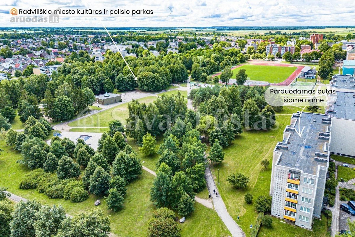 Parduodamas 2 kambarių butas 2 - ame aukšte, - nuotraukos Nr. 17