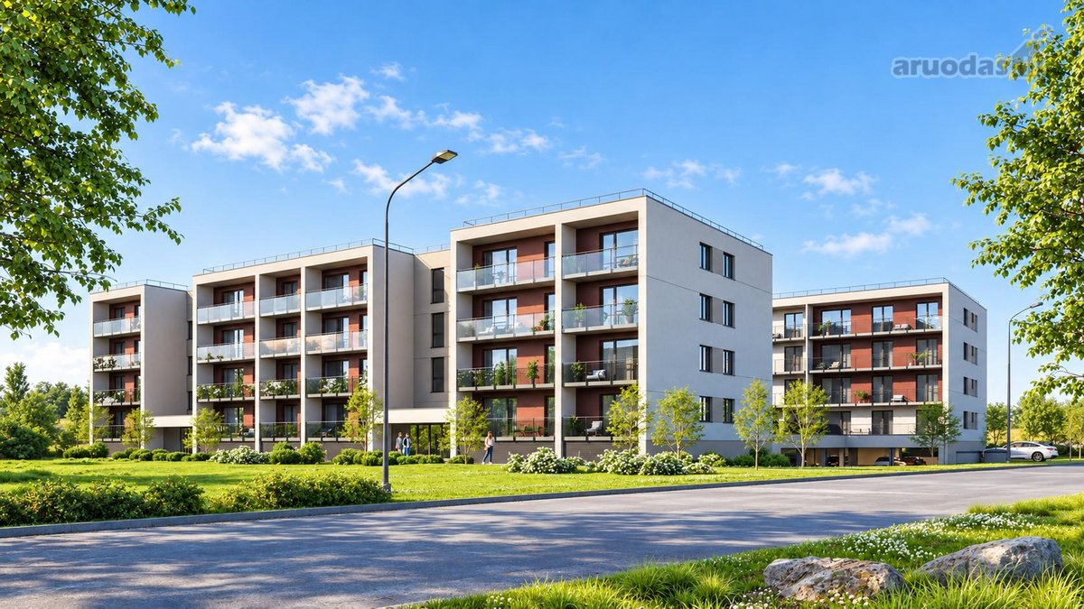 Parduodamas Šviesus 51,7 M² Butas Su Erdviu - nuotraukos Nr. 8