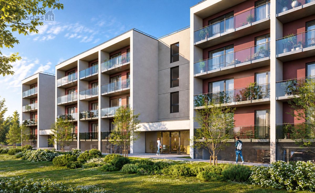Parduodamas Šviesus 51,7 M² Butas Su Erdviu - nuotraukos Nr. 7