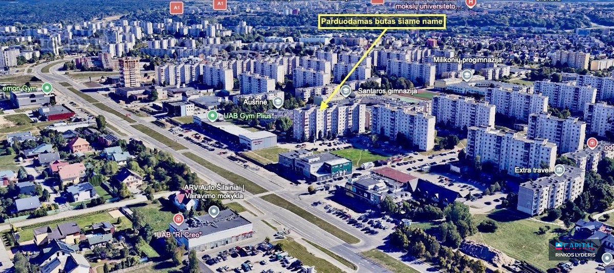 Parduodamas Erdvus 3 Kambarių Butas - nuotraukos Nr. 29