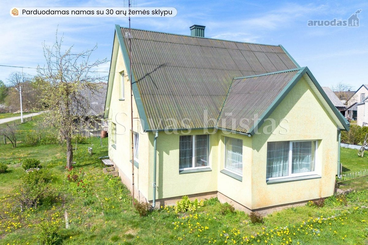 Parduodamas mūrinis, apšiltintas namas su 30 - nuotraukos Nr. 16