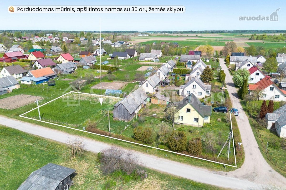 Parduodamas mūrinis, apšiltintas namas su 30 - nuotraukos Nr. 21