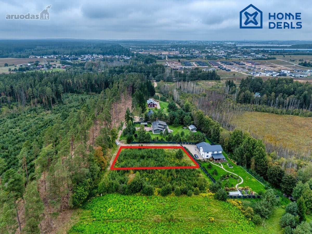 Dobrovolės kaime parduodamas 16 a sklypas. - nuotraukos Nr. 13