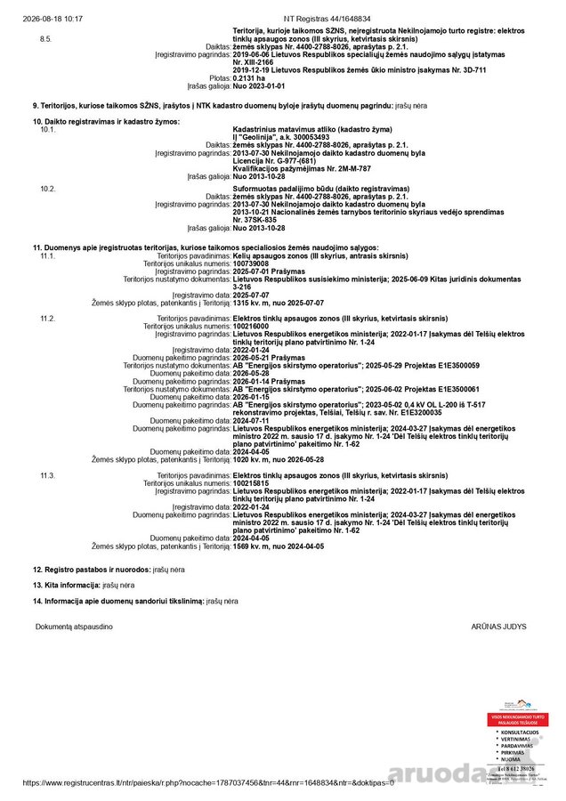 Parduodamas komercinės paskirties sklypas - nuotraukos Nr. 8