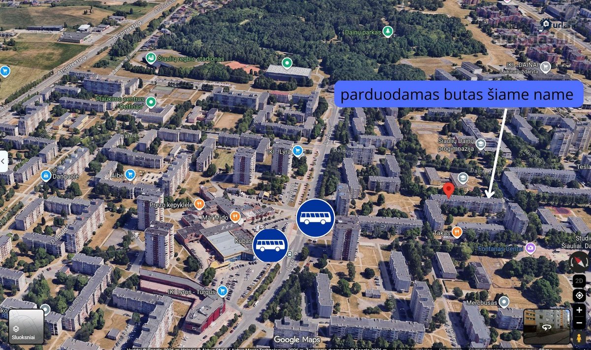 Parduodamas 3 Kambarių Butas Dainų G. 90, - nuotraukos Nr. 20