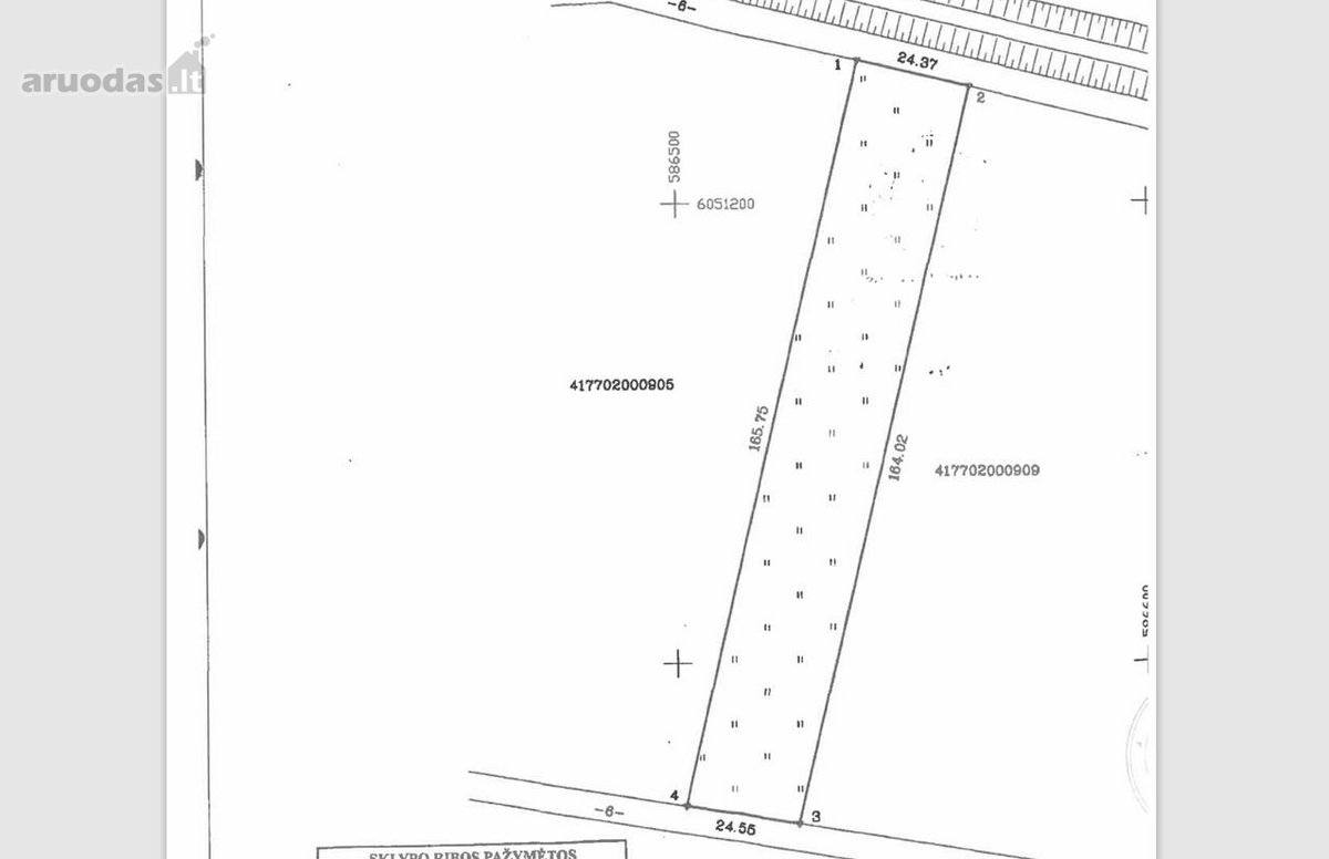 Parduodamas 40,29 arų žemės ūkio paskirties - nuotraukos Nr. 2