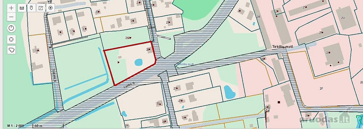 Parduodamas 53,28 A Sklypas Tirkšliuose – - nuotraukos Nr. 8